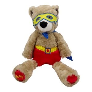 Scentsy Buddy Sebastian the Super Plush Bear Black Raspberry VanillaScent Pak